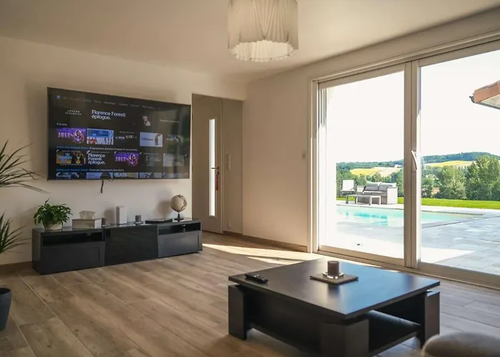 Maurine - Piscine Chauffee - - Clim - Salle De Fitness Castelnau-de-Montmiral